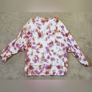 JoyLab Tiedye Oversized Cozy Sweater